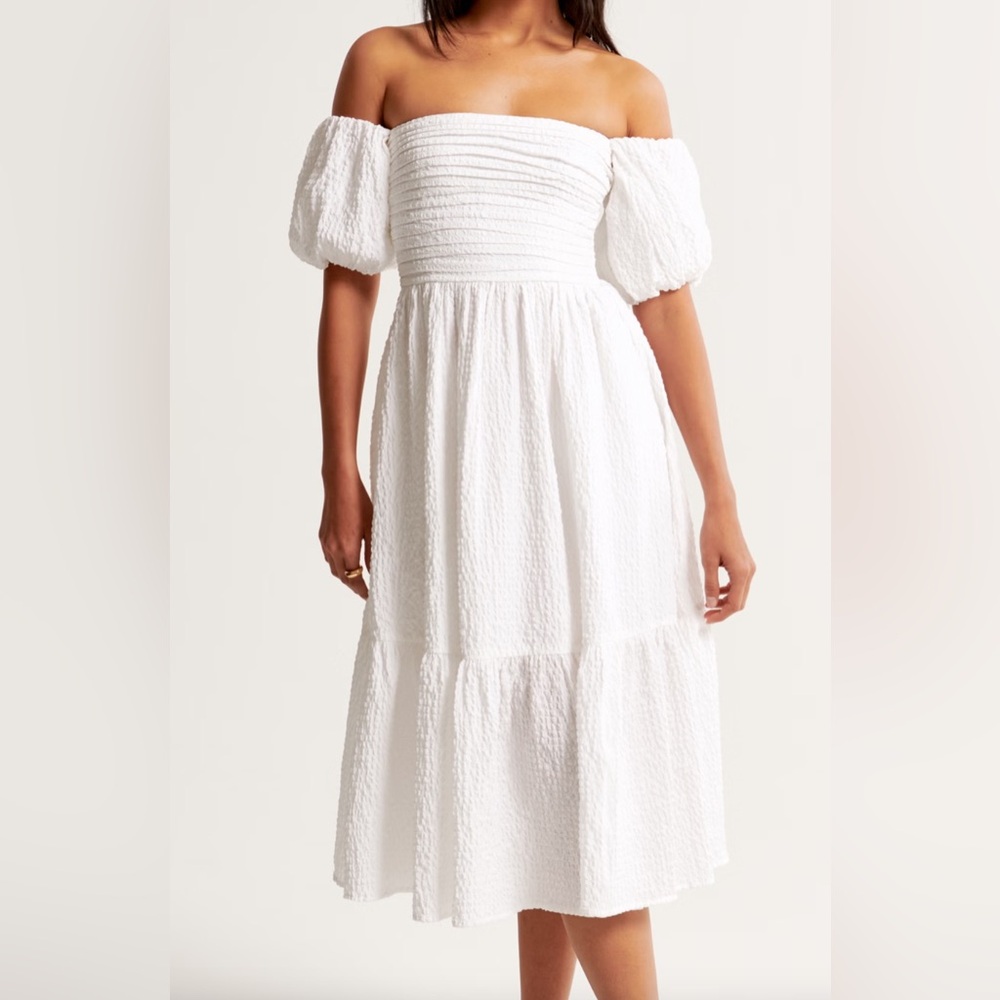 Emerson Off-the-shoulder Midi Dress